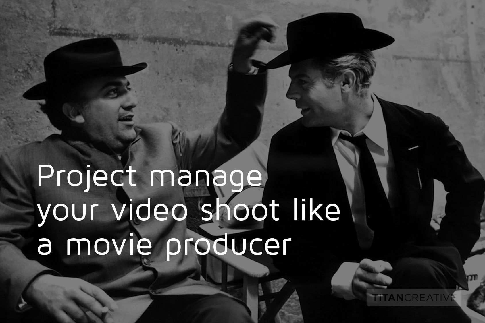 Project manage your video shoot like a movie producer