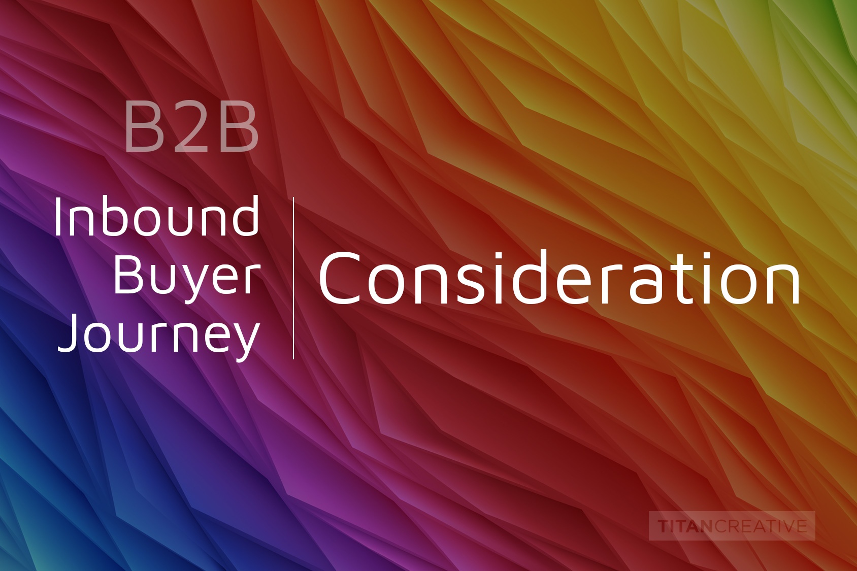 The Inbound Buyer's Journey | Consideration – Educate Your Prospects